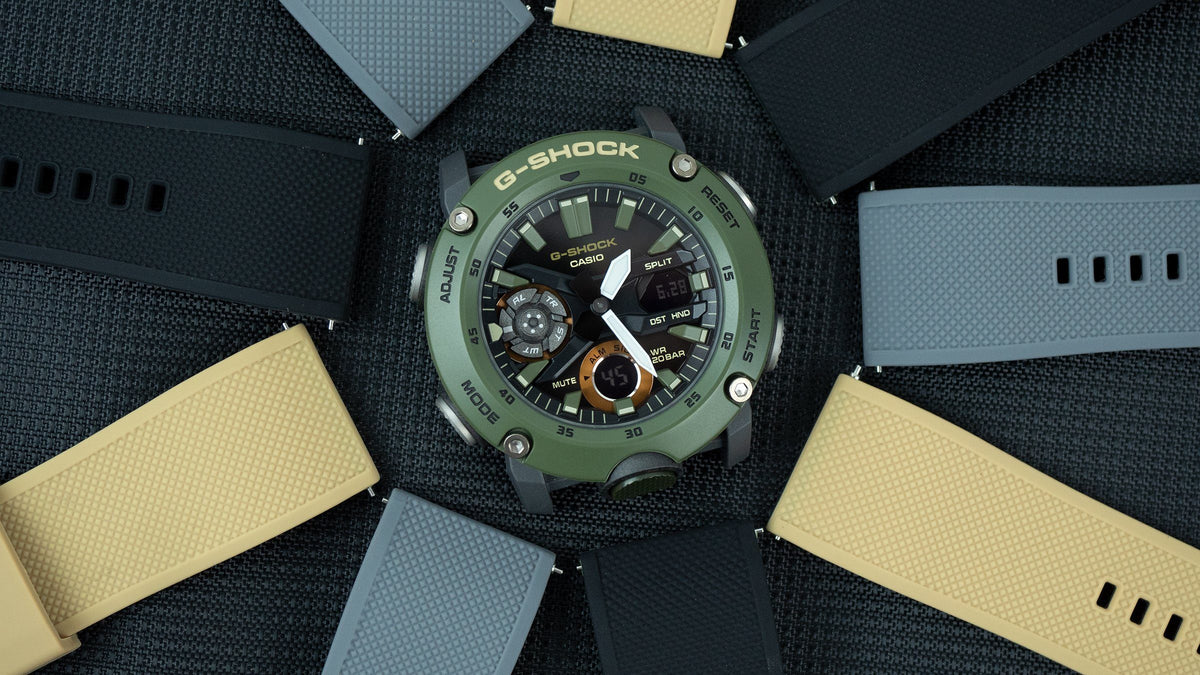 Watch Bands for G-Shock Watches & the NEW GA-2000 – Barton Watch Bands