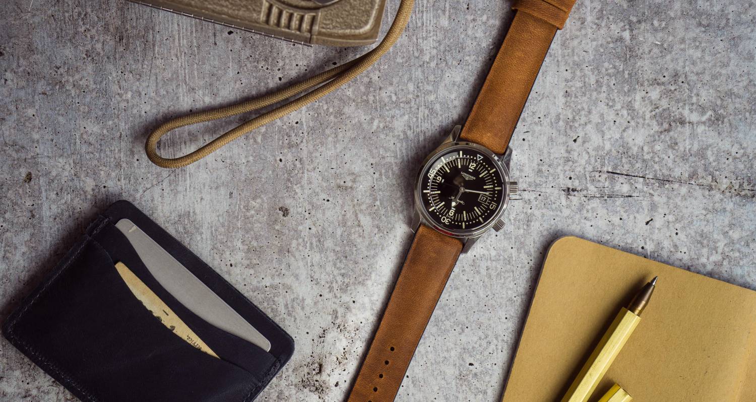 Leather and Rubber Hybrid Watch Bands