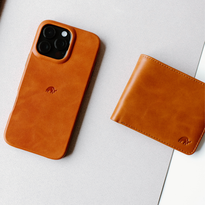SIENNA - Leather Nav Bifold Wallet