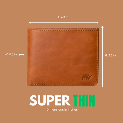 SIENNA - Leather Nav Bifold Wallet