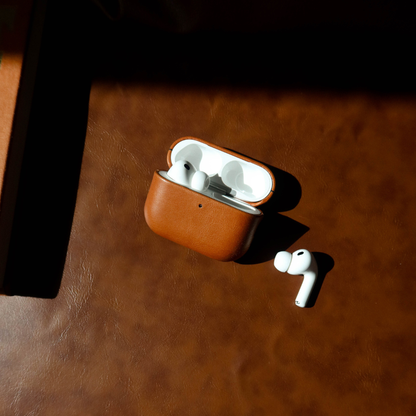 Leather AirPods Cases - SIENNA