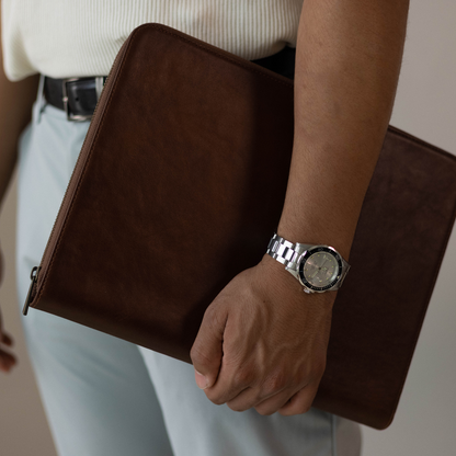 Leather MacBook Sleeve - Terra