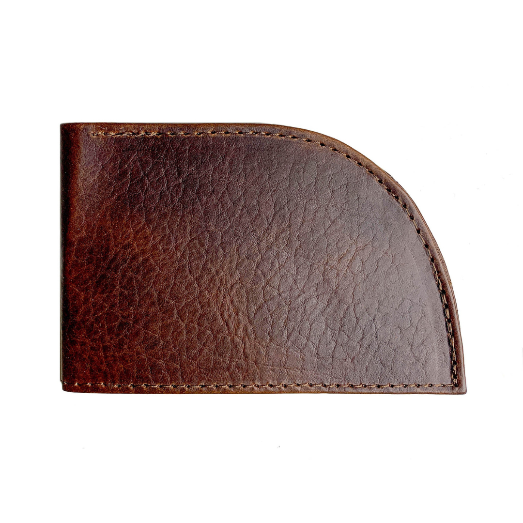 Nantucket Front Pocket Wallet in Horween Bison
