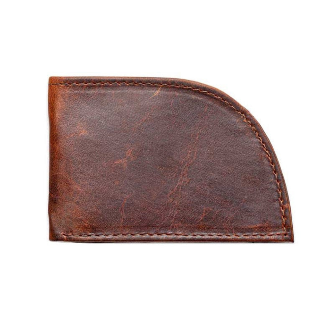 Nantucket Front Pocket Wallet in Moose Leather