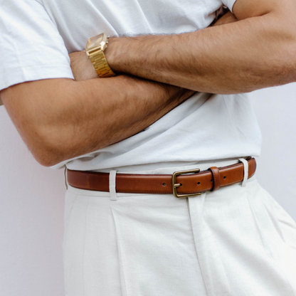 Reserve Signature Belt - Cognac
