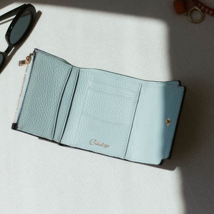The Haven Trackable Wallet  - Cocoa/Bluebelle