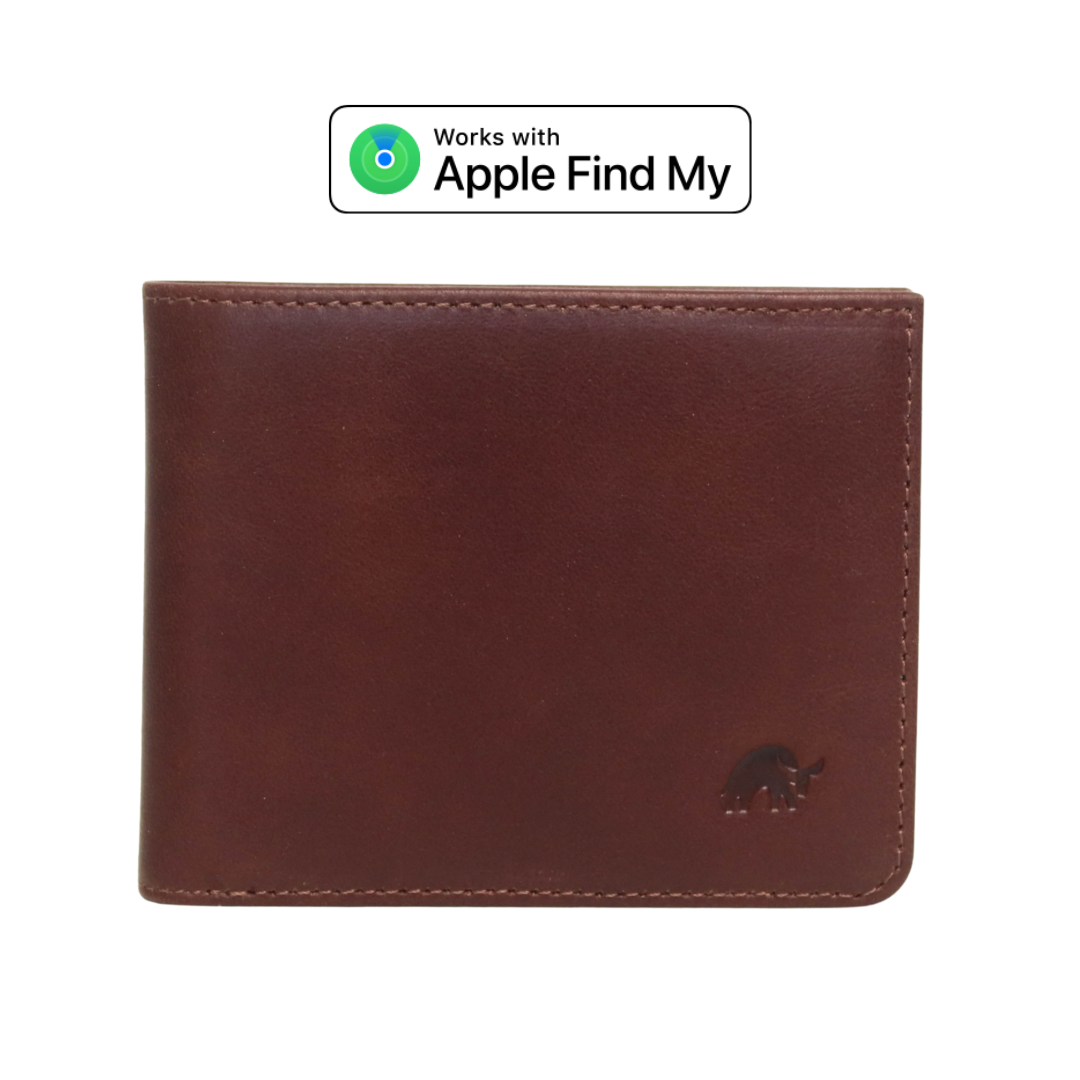 Leather Nav Bifold Wallet - TERRA