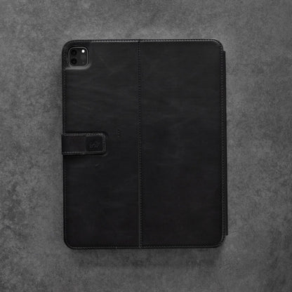 Leather iPad Case - Black