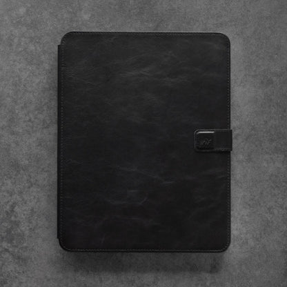 Leather iPad Case - Black