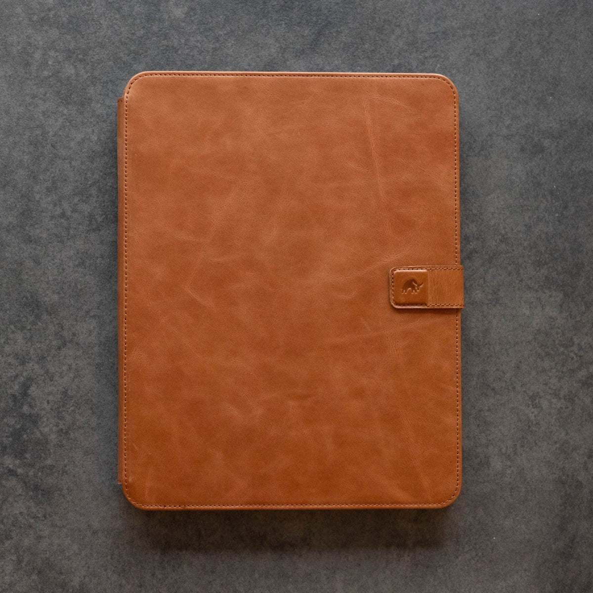Leather iPad Case - Sienna
