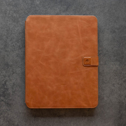 Leather iPad Case - Sienna
