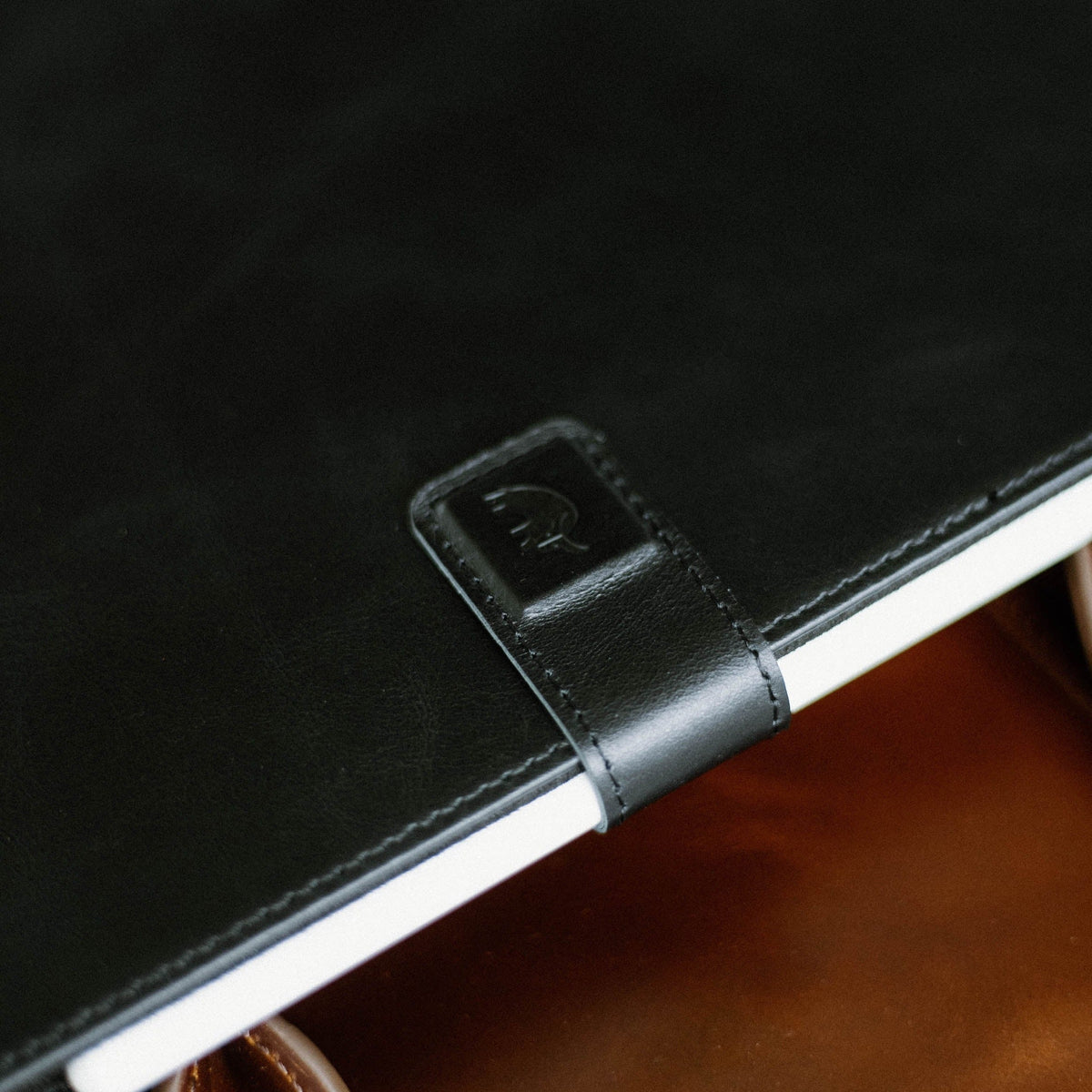 Leather iPad Case - Black