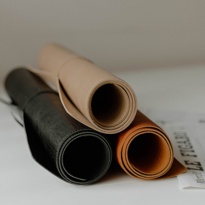 Leather Desk Mat - BLACK EDITION