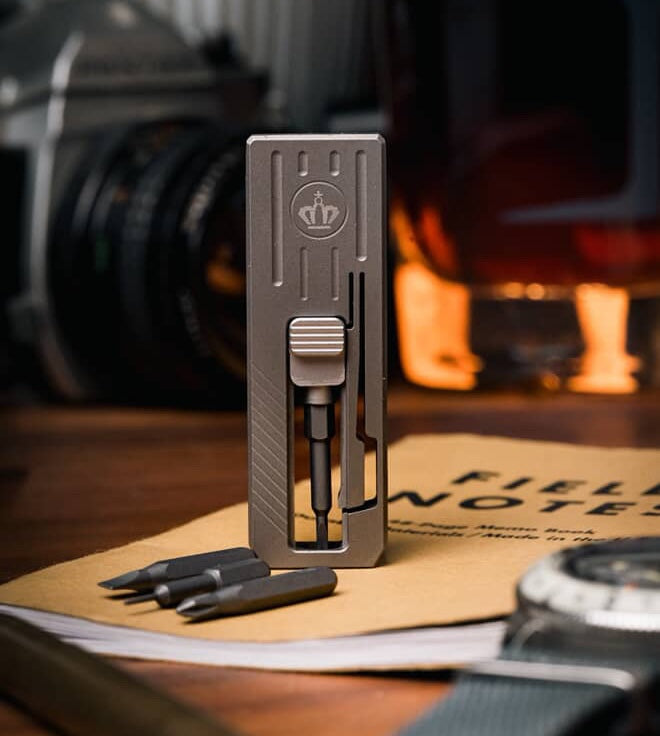 Slidecatch Grey Titanium - EDC Tool