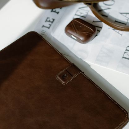 Leather iPad Case - Terra