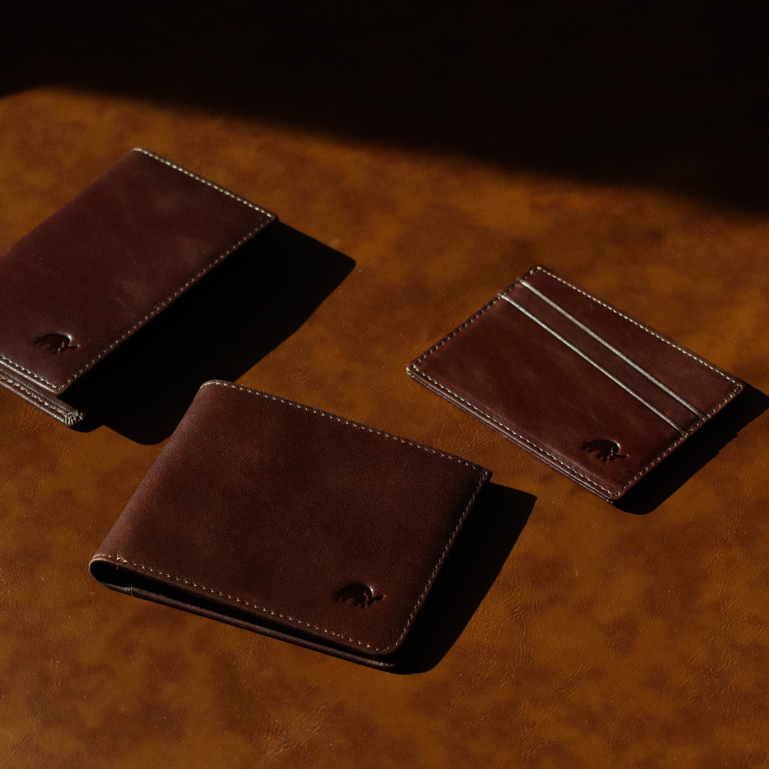 Leather Nav Card Holder - TERRA