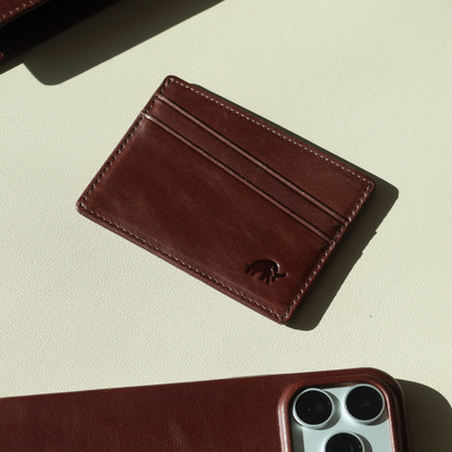 Leather Nav Card Holder - TERRA
