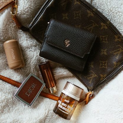 The Haven Trackable Wallet  - Cocoa/Desert Bloom