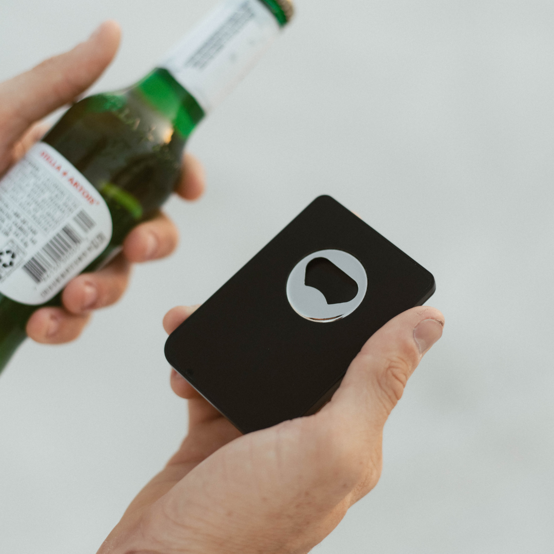 FINAL SALE - Magnetic Popper Wallet - Non-Leather