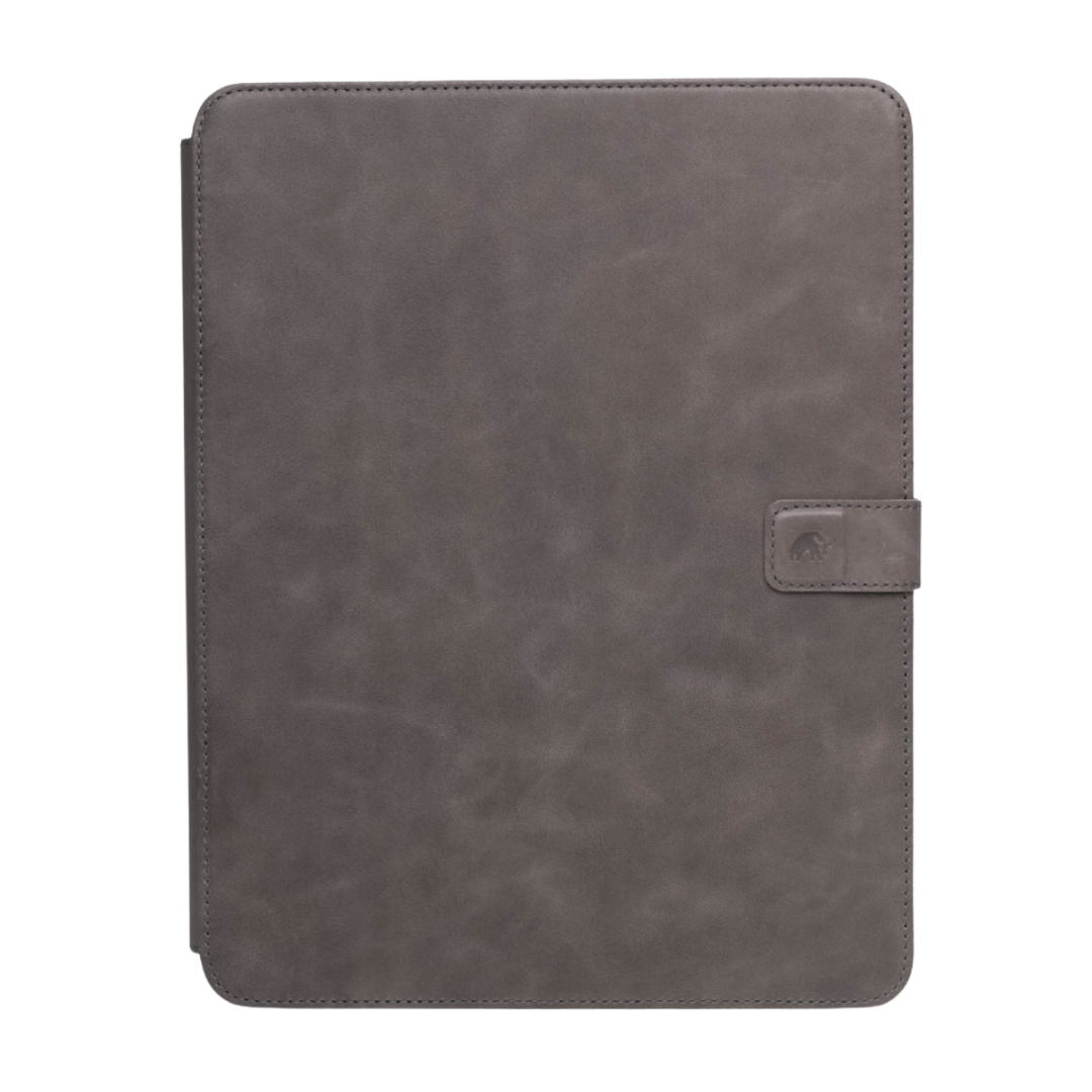 Leather iPad Case - Slate
