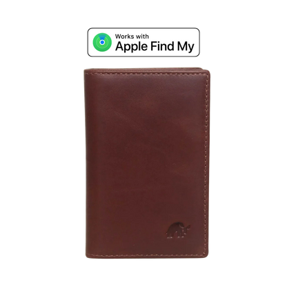 Leather Nav Messenger Wallet - TERRA