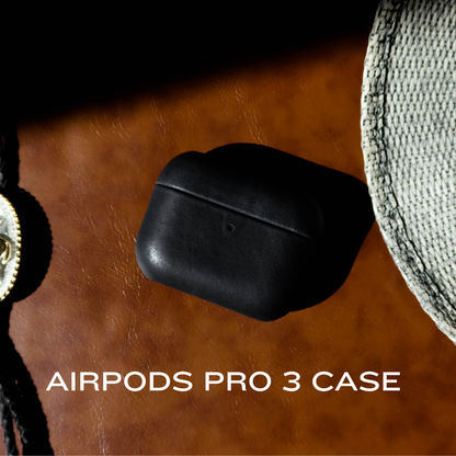 Leather Airpods Cases - BLACK EDITION