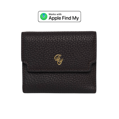 The Haven Trackable Wallet  - Cocoa/Bluebelle