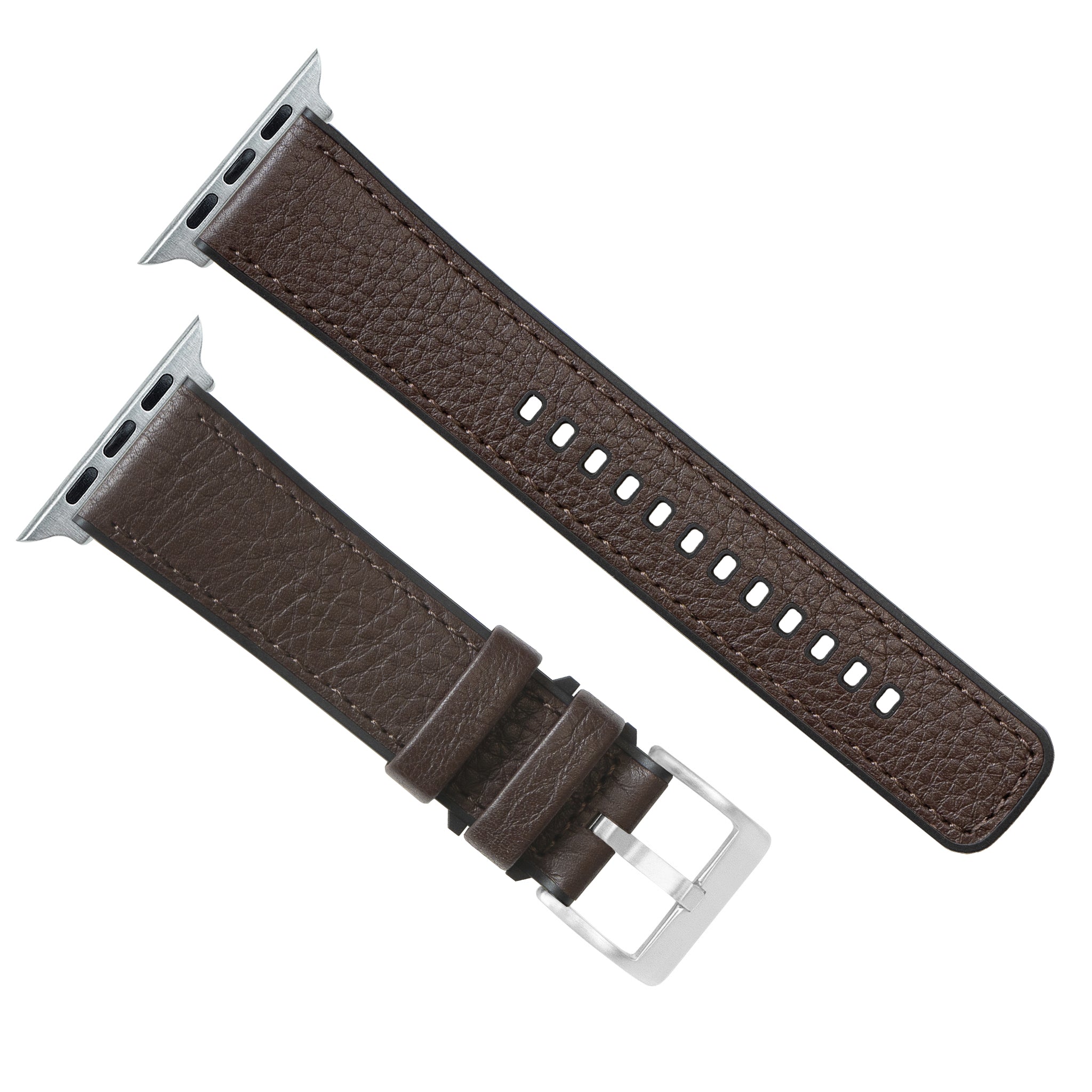 Black Silicone Apple Watch Band | Black Elite | BARTON – Barton