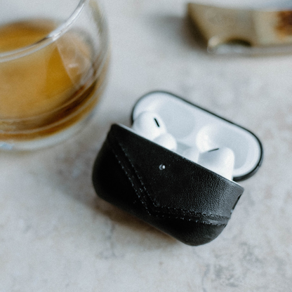 Leather Airpods Cases - BLACK EDITION