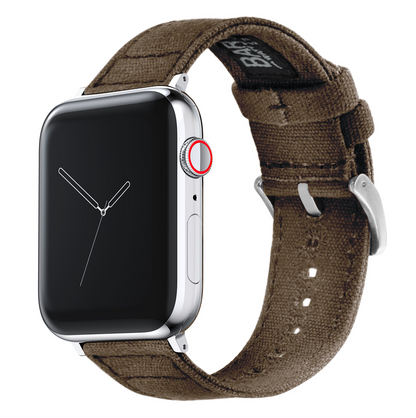 Apple Watch Canvas Taupe Watch Band