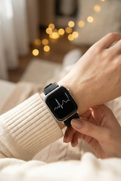 Apple Watch Silicone Black Watch Band (Women's)