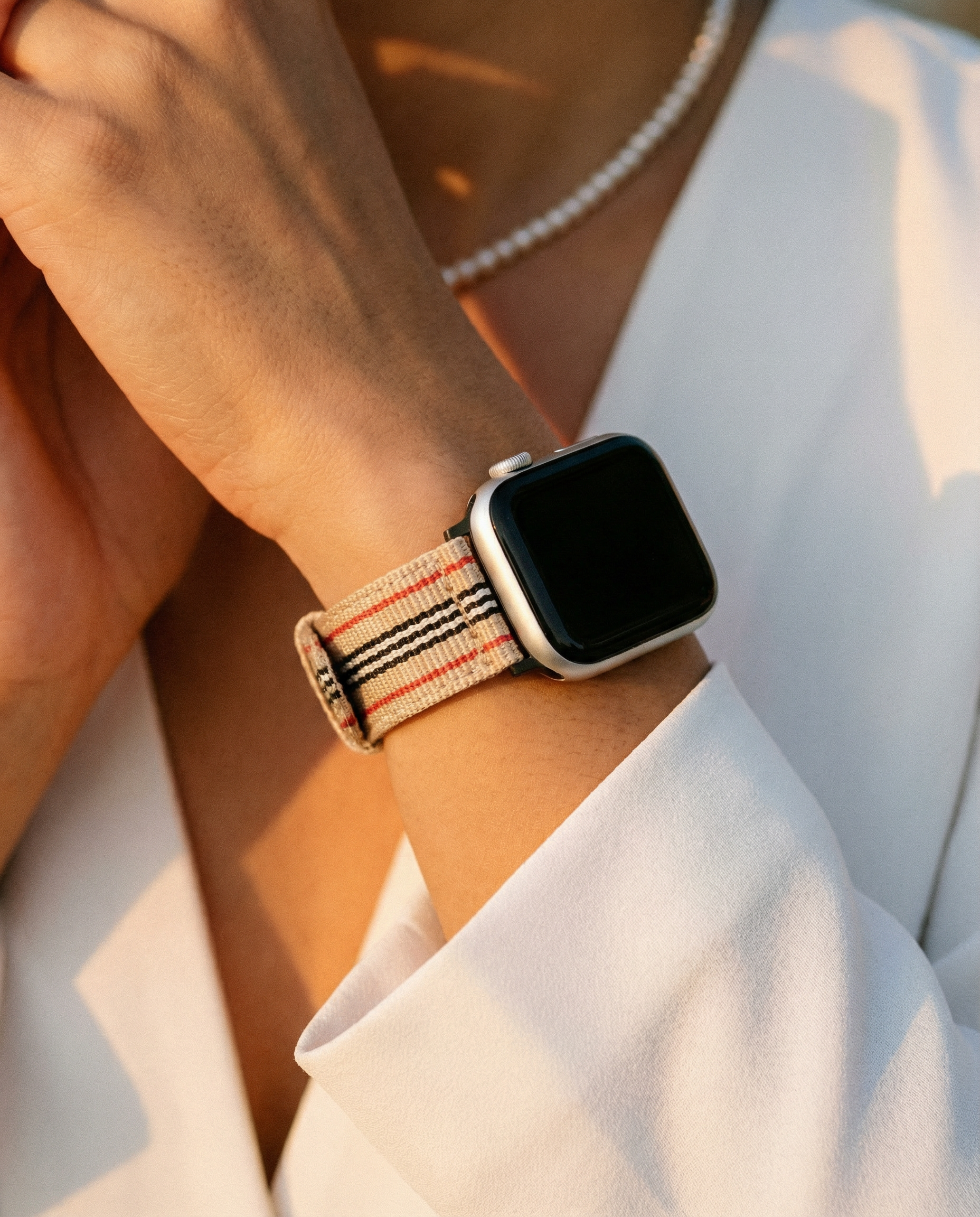 Apple Watch Two Piece NATO® style Retro Watch Band (Women's)