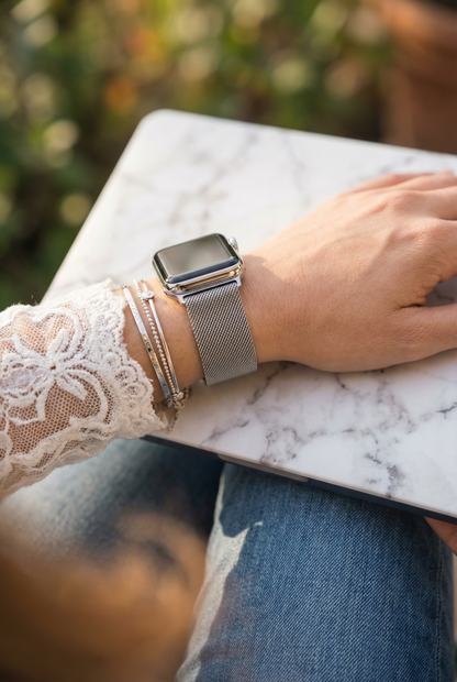 Apple Mesh Milanese Watch Band (Women's)