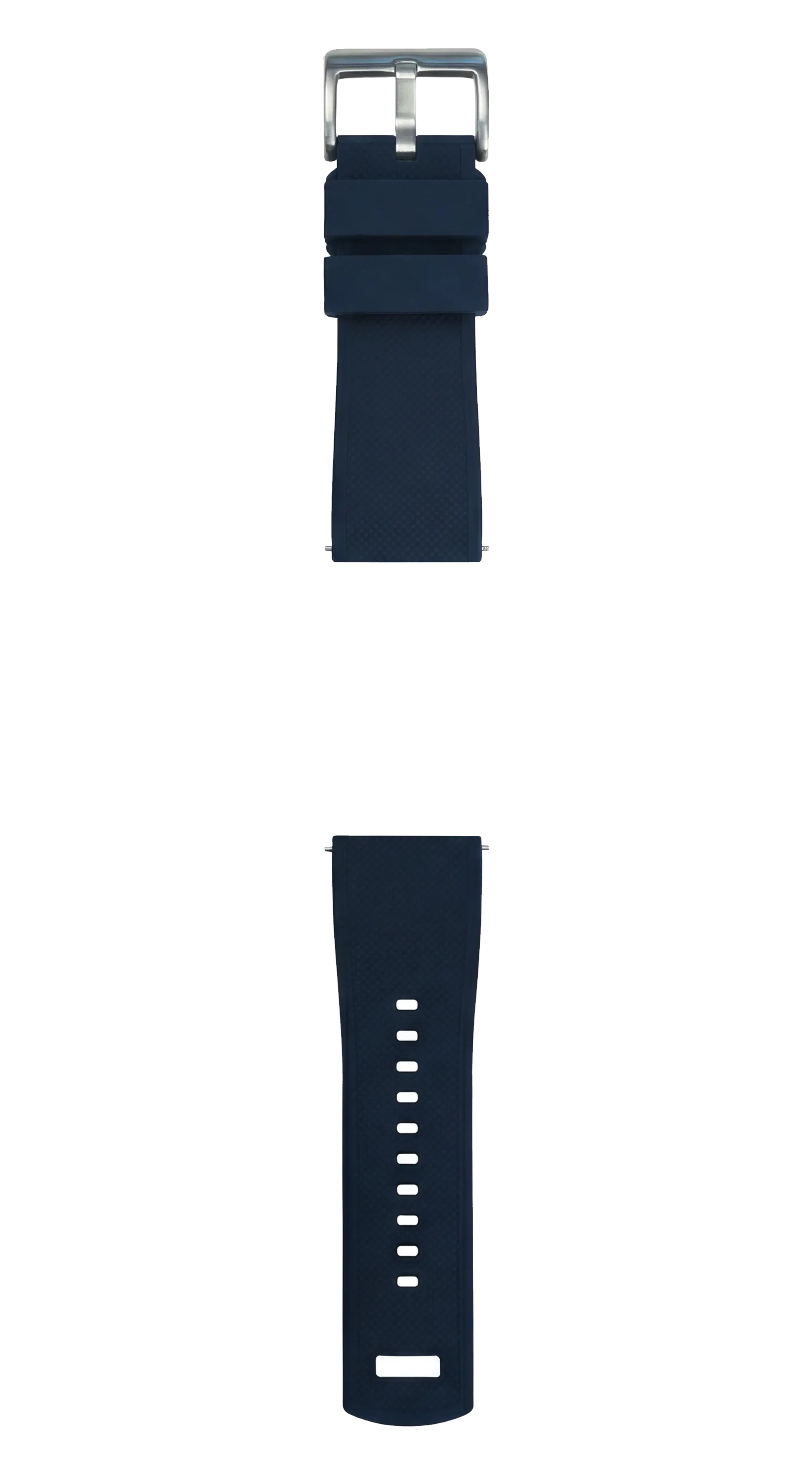 Navy Blue Elite Silicone Watch Band