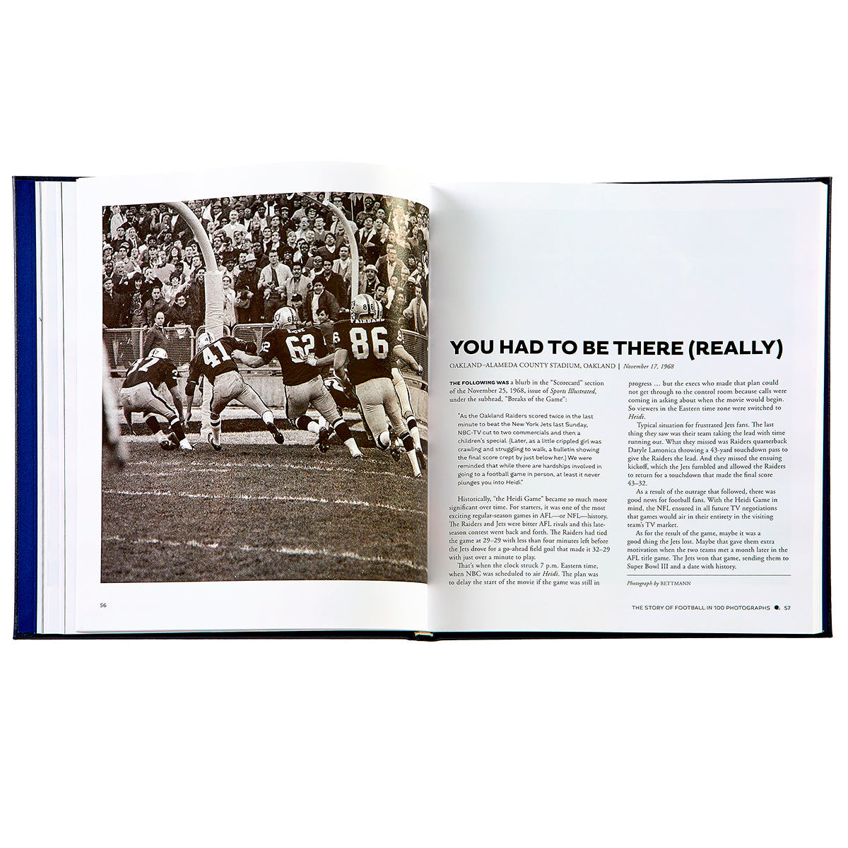 The Story of Football in 100 Photographs by Sports Illustrated