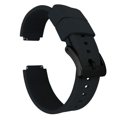 Black Elite Silicone Casio® G-Shock Watch Band