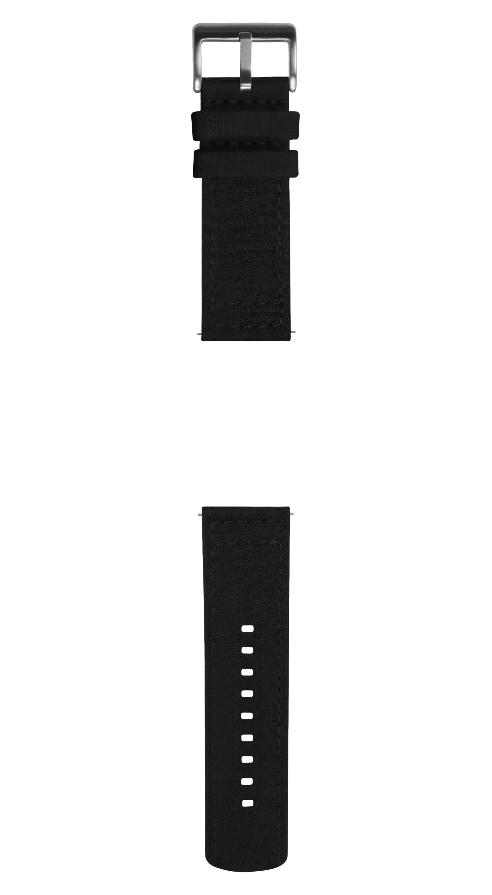 Black Premium Canvas Watch Band
