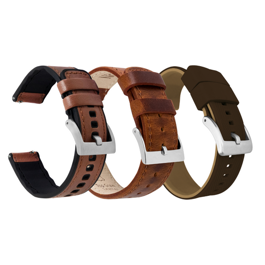 Best Selling Brown Fan Favorites Watch Strap Bundle | 3 Watch Bands