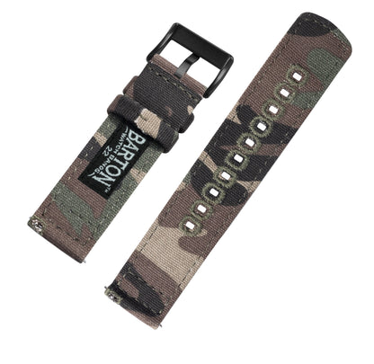 Suunto Vertical & Race | Camouflage Canvas - Barton Watch Bands