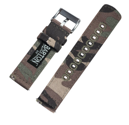 Suunto Vertical & Race | Camouflage Canvas - Barton Watch Bands