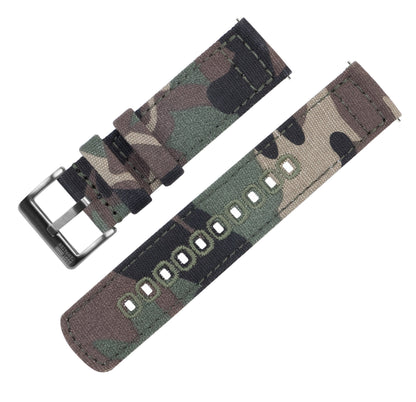 Suunto Vertical & Race | Camouflage Canvas - Barton Watch Bands