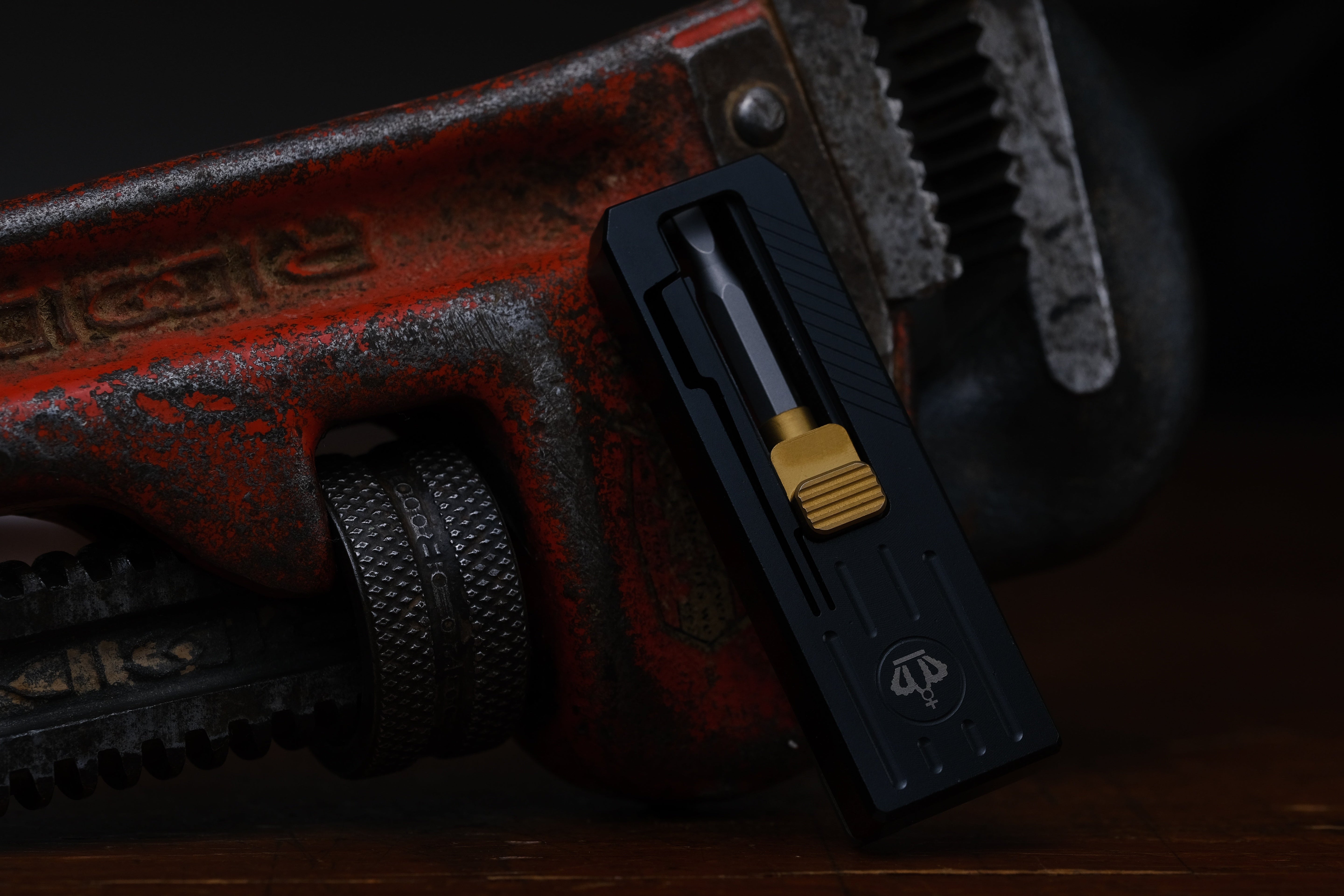 Slidecatch Black Titanium - EDC Tool