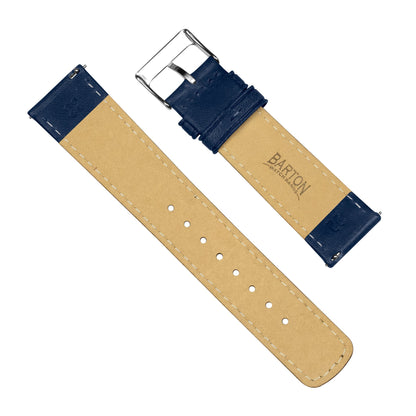 Suunto Vertical & Race | Classic Horween Leather | Navy Blue - Barton Watch Bands