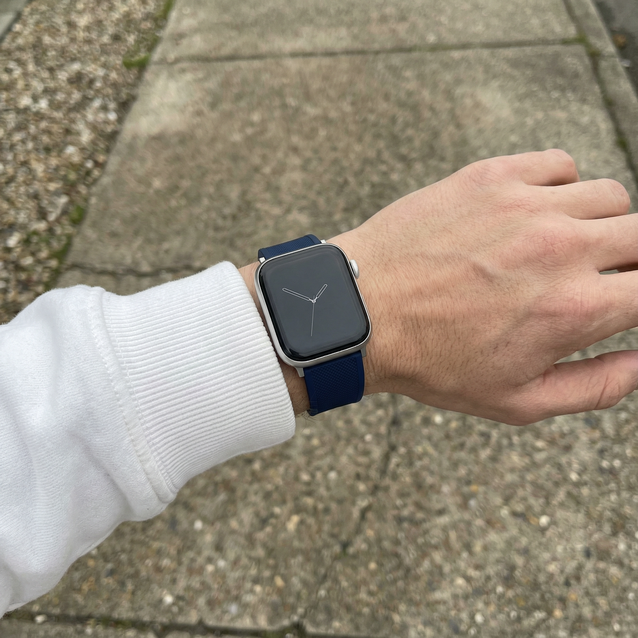 Elite Diver Navy Blue Apple Watch Strap Bundle | 2 Watch Bands