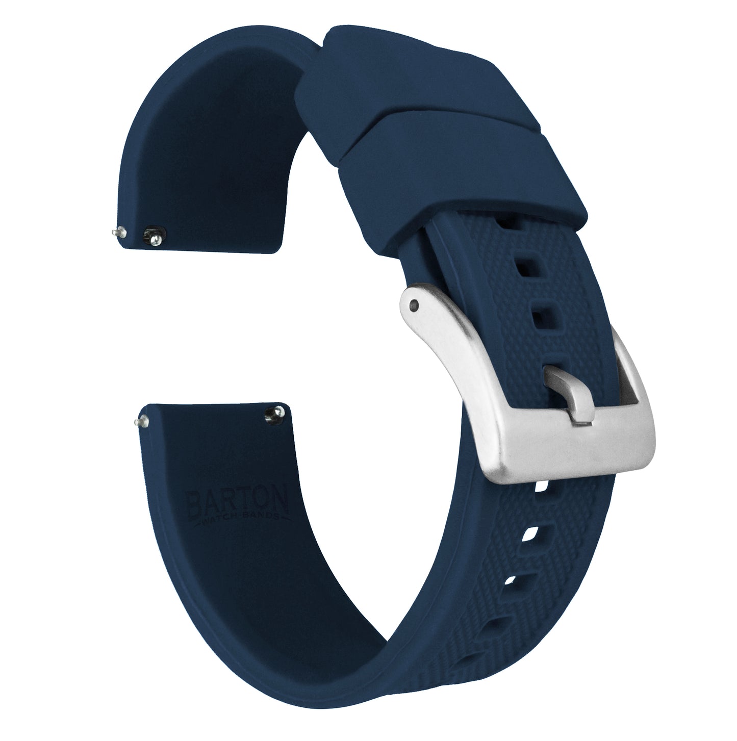Samsung Galaxy Watch4 Fkm Rubber Navy Blue Watch Band