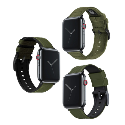 Frontier Green Apple Watch Strap Bundle | 3 Watch Bands