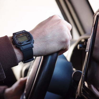 Black Elite Silicone Casio® G-Shock Watch Band