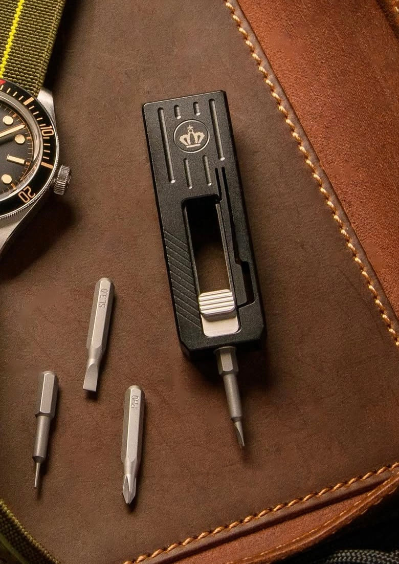 Slidecatch Black Titanium - EDC Tool