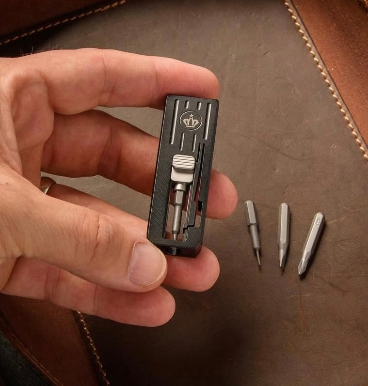 Slidecatch Black Titanium - EDC Tool