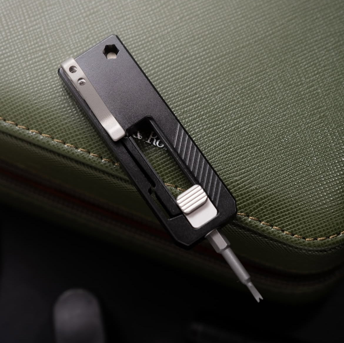 Slidecatch Black Titanium - EDC Tool